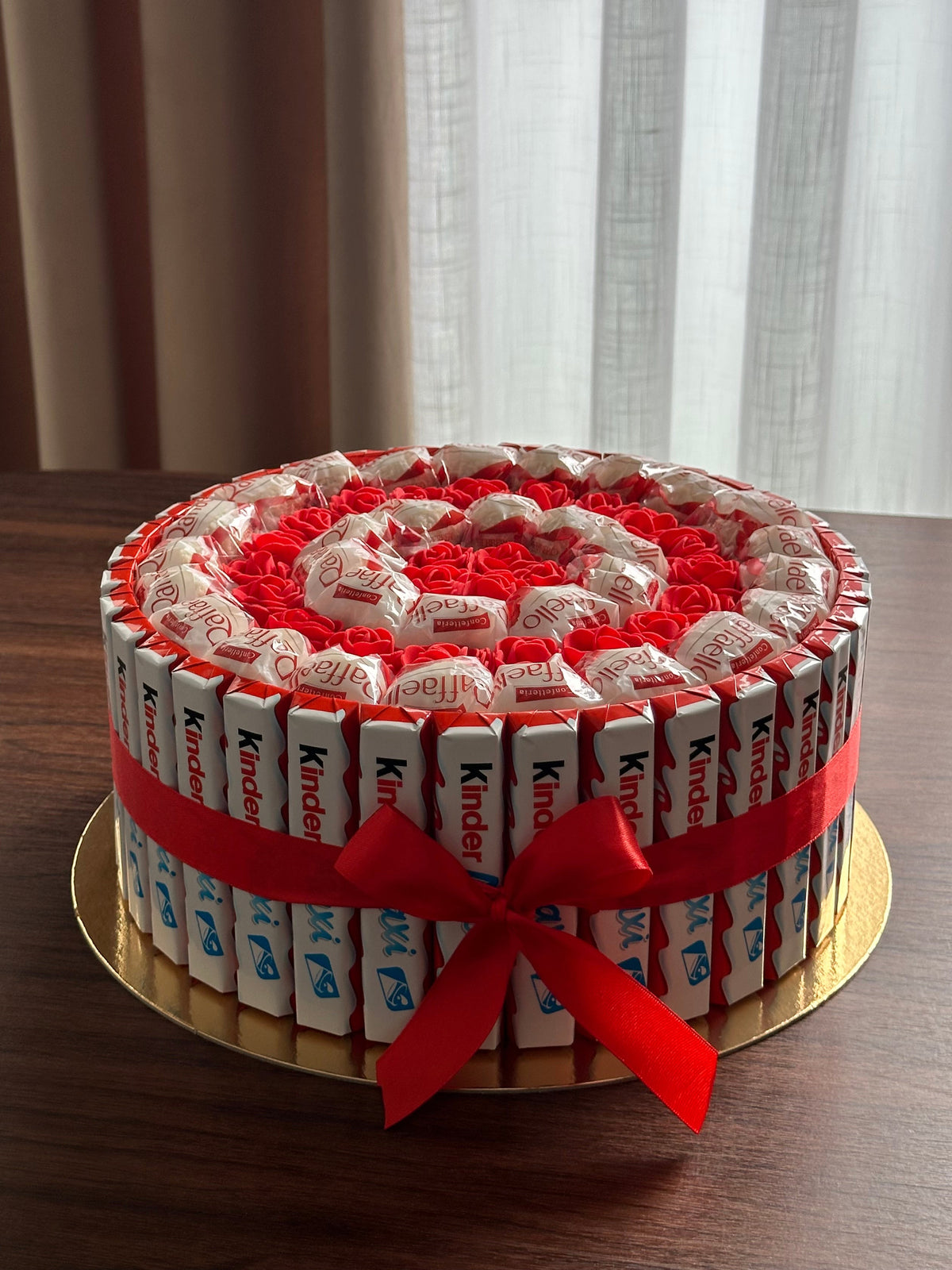 Box ronde kinder maxi et raffaello