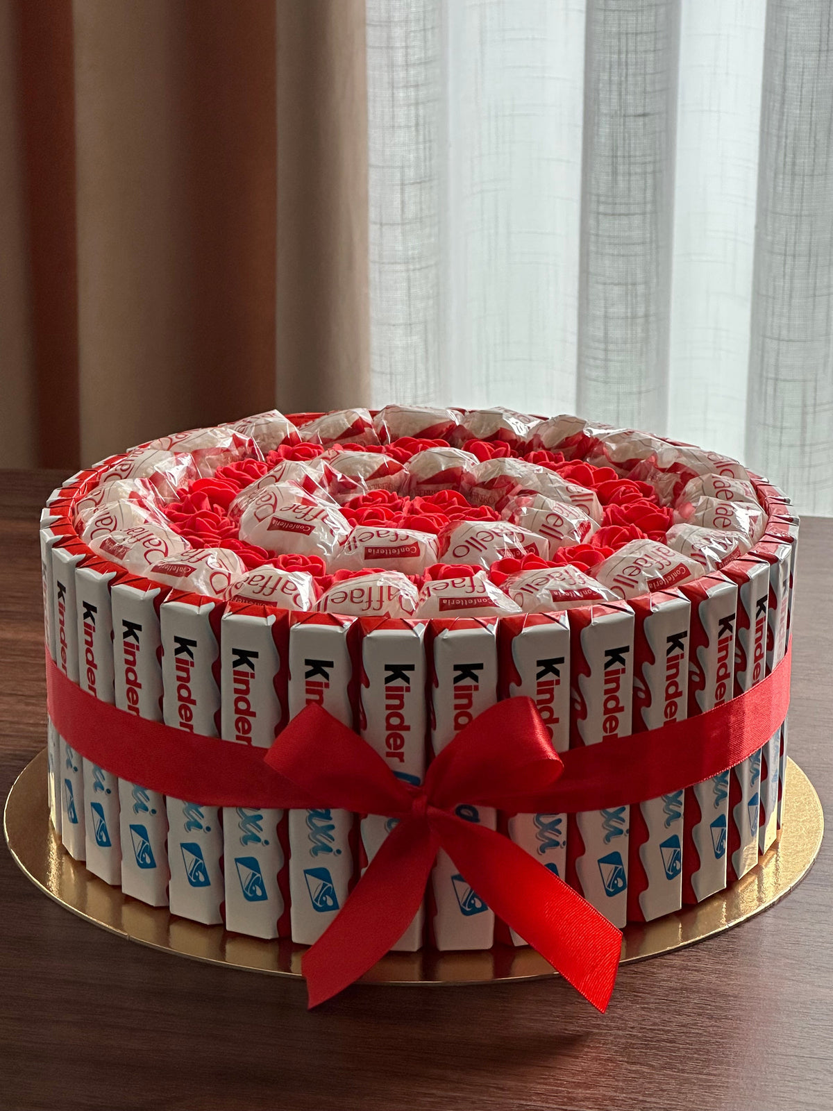 Box ronde kinder maxi et raffaello